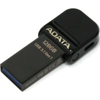 флешка A-Data 128GB AI920 Glossy Black