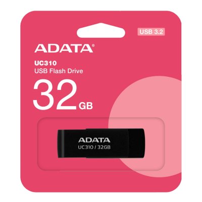 флешка A-Data 32GB UC310 Black Черный