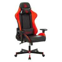 игровое кресло A4Tech Bloody GC-870 черный-красный