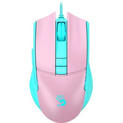мышь A4Tech Bloody L65 Max Sky Pink Розовый-голубой