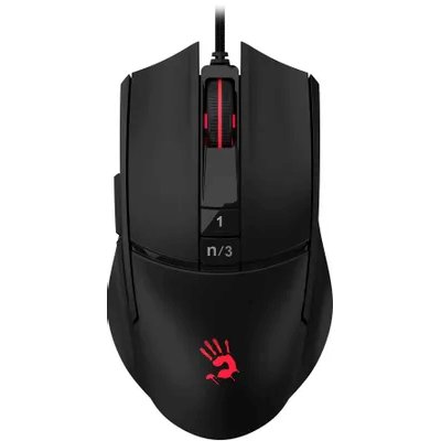 мышь A4Tech Bloody L65 Max Stone Black Розовый-голубой