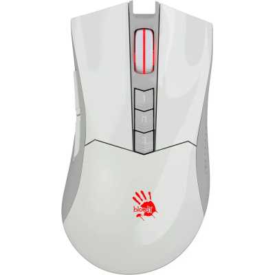 мышь A4Tech Bloody R90 Plus Greuish White Белый