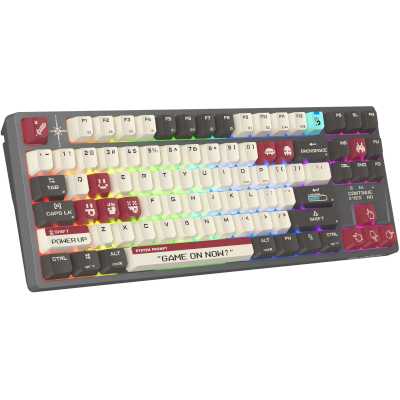 клавиатура A4Tech Bloody WS87 Grey/Red Серый-красный