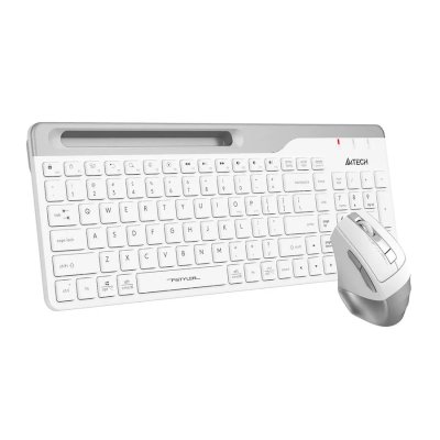 клавиатура A4Tech Fstyler FB2535C Icy White Белый-серый
