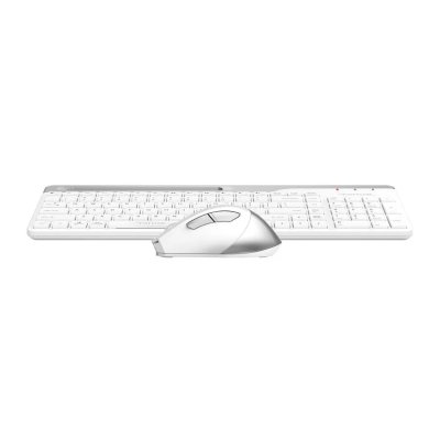 клавиатура A4Tech Fstyler FB2535C Icy White Белый-серый