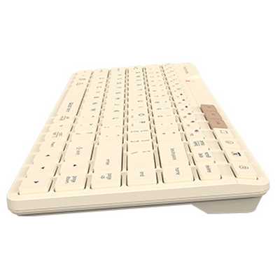 клавиатура A4Tech Fstyler FBK26C AS Beige Бежевый