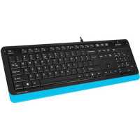 клавиатура A4Tech Fstyler FK10 Black-Blue Синий-черный