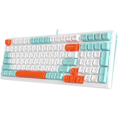 клавиатура A4Tech Fstyler FS300 Panda Snorklening Белый