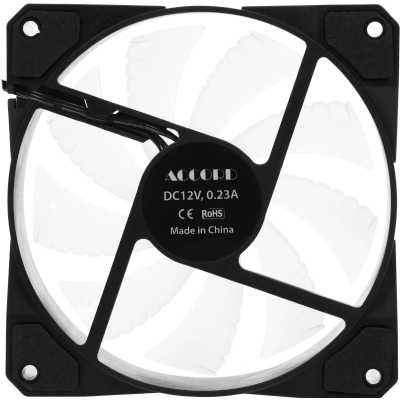 кулер Accord ACC-XF12 ARGB Black Черный