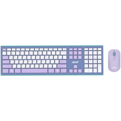 клавиатура Acer OCC200 ZL.ACCEE.003 Белый-фиолетовый