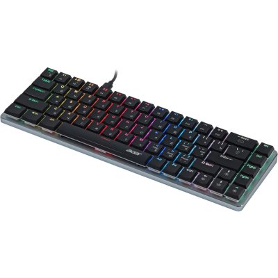 клавиатура Acer OKW302 ZL.KBDCC.01C Черный-серебристый