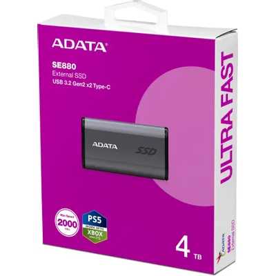 SSD диск ADATA SE880 4Tb AELI-SE880-4TCGY Серый