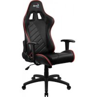 игровое кресло AeroCool AC110 AIR Black-Red черно-красный