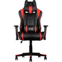 игровое кресло AeroCool AC220-BR черно-красный