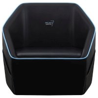 игровое кресло AeroCool P7-CH1 AIR черно-синий