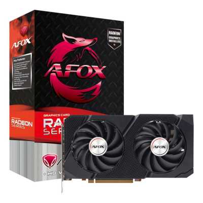 видеокарта Afox AMD Radeon RX 6650 XT 8Gb AFRX6650XT-8GD6H6 Черный