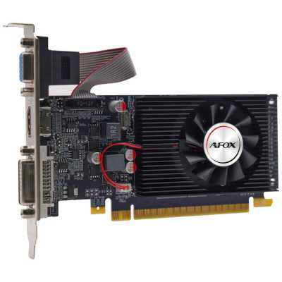 видеокарта Afox nVidia GeForce GT 610 2Gb AF610-2048D3L8 Черный