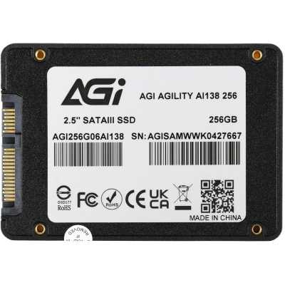 SSD диск AGI AI138 256Gb AGI256G06AI138-CB Черный
