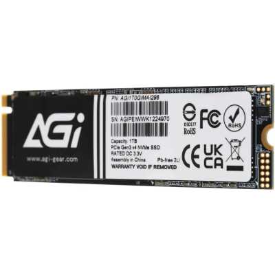 SSD диск AGI AI298 1Tb AGI1T0GIMAI298-CB Черный