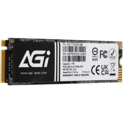SSD диск AGI AI298 1Tb AGI1T0GIMAI298-CB Черный