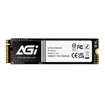 SSD диск AGI AI838 2Tb AGI2T0G44AI838 Черный