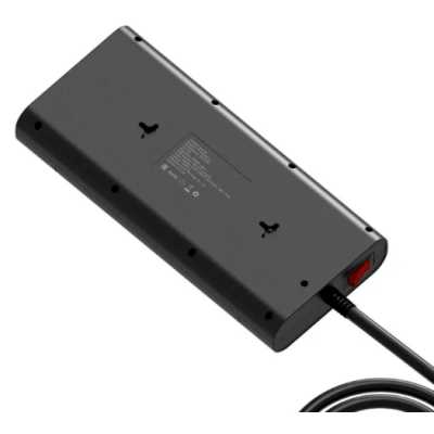 сетевой фильтр AGNI TP-FA4U8E-C-2m-black черный