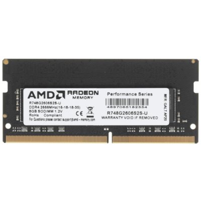 оперативная память AMD Radeon R7 Performance R748G2606S2S-U