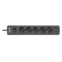 сетевой фильтр APC Essential SurgeArrest PME5U2B-RS черный