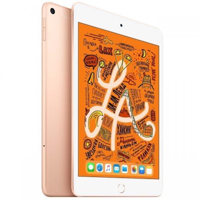 планшет Apple iPad mini 2019 64Gb Wi-Fi+Cellular Gold MUX72HN/A Золотистый