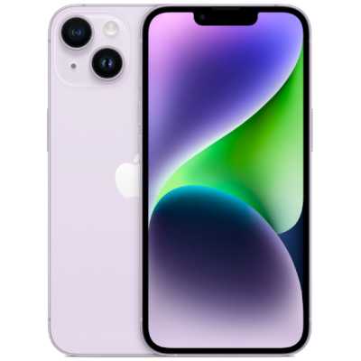 смартфон Apple iPhone 14 256GB Purple MVUX3CH/A фиолетовый