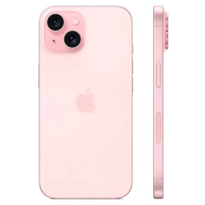 смартфон Apple iPhone 15 128GB Pink MTP13ZP/A розовый