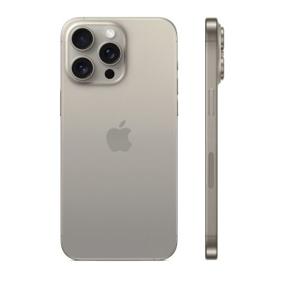 смартфон Apple iPhone 15 Pro Max 256GB Natural Titanium MU2Q3ZA/A бежевый