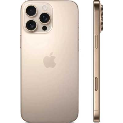 смартфон Apple iPhone 16 Pro Max 256GB Desert Titanium MYWX3KH/A черный