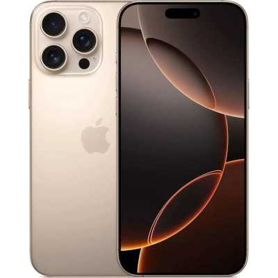 смартфон Apple iPhone 16 Pro Max 256GB Desert Titanium MYWX3X/A бежевый
