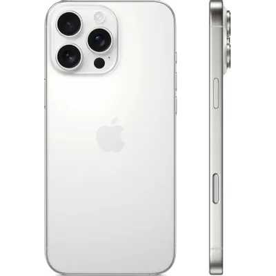 смартфон Apple iPhone 16 Pro Max 256GB White Titanium MYWH3J/A белый