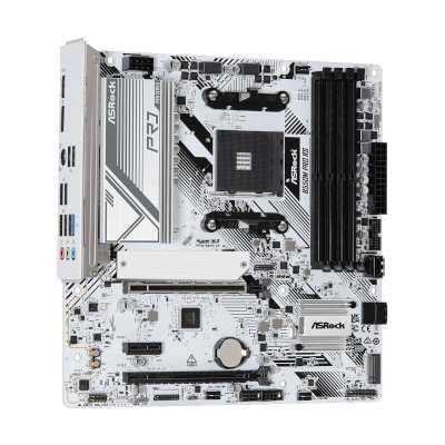 материнская плата ASRock B550M Pro RS Белый