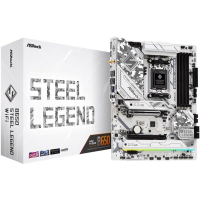 материнская плата ASRock B650 Steel Legend WiFi Белый
