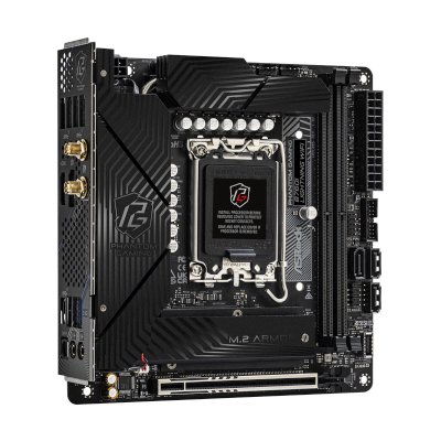 материнская плата ASRock B760I Lightning WiFi Черный