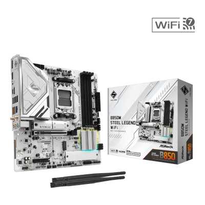 материнская плата ASRock B850M Steel Legend WiFi Черный