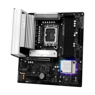 материнская плата ASRock B860M Pro RS Черный