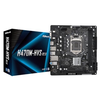 материнская плата ASRock H470M-HVS R2.0