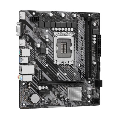 материнская плата ASRock H610M-HDV/M.2 R2.0 Черный