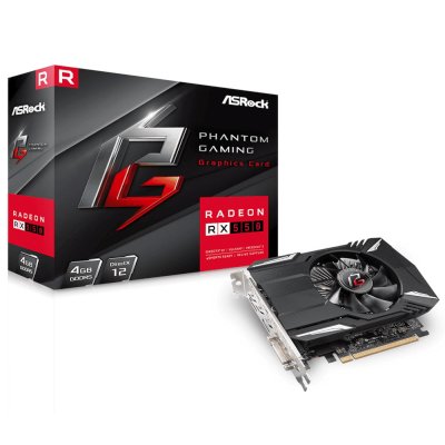 видеокарта ASRock Phantom Gaming Radeon RX550 4G