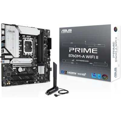 материнская плата ASUS Prime B760M-A WiFi II Черный