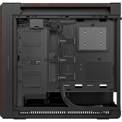 корпус ASUS ProArt PA602 Wood Edition Modern Black Metal Panel