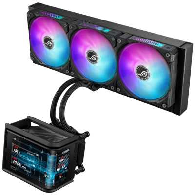 кулер ASUS ROG Ryuo IV SLC 360 ARGB Black Черный