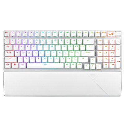 клавиатура ASUS ROG X901 Strix Scope II 96 Wireless White 90MP037A-BKRA30 Белый