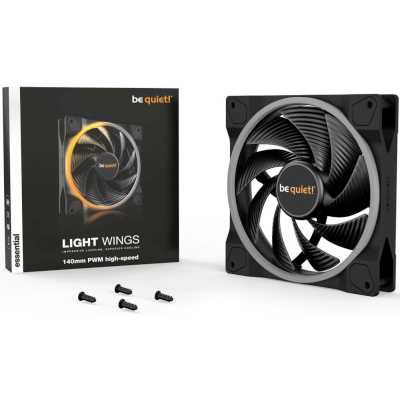 кулер Be Quiet Light Wings 140mm PWM High Speed Black