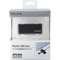 разветвитель USB Belkin F5U404cwBLK черный
