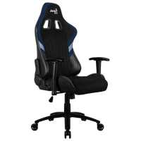 игровое кресло AeroCool Aero 1 Alpha Black-Blue черно-синий